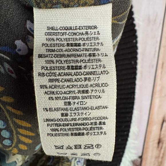 Free People Jacket Fluffy Dolman Faux Fur Boho Fall Winter Cozy Bohemian XS/S - Picture 7 of 11